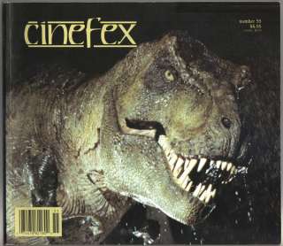Cinefex Magazine #55, All Jurassic Park Issue, 1993 VERY FINE  