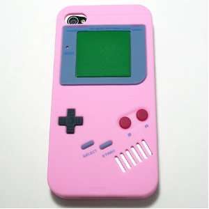  Light Pink Nintendo Game Boy Gameboy Style Silicone Case 