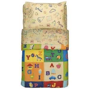  Spelling Bee Alphabet Toddler Bedding Set