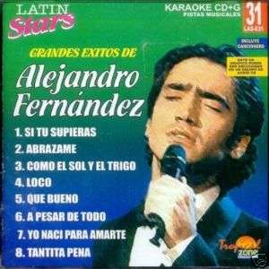 KARAOKE/ALEJANDRO FERNANDEZ CD+G  