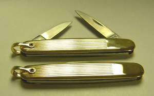 Colibri Mens Jewelry Pocket Knife 22KT GOLD  