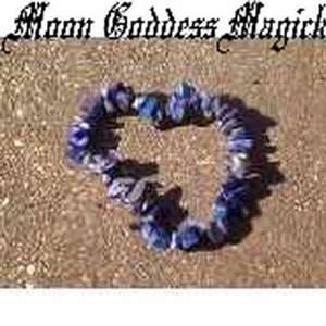    Lapis Lazuli Bead Chip~GeMsToNe~Bracelet~6 7 