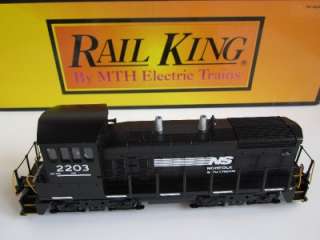 MTH Rail King SW 1500 SWITCHER DIESEL Train ENGINE Norfolk Southern 