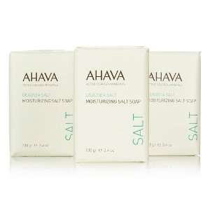  AHAVA Deadsea Salt Soap Trio Beauty