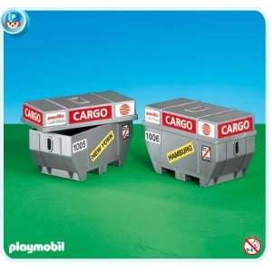 Playmobil 2 Cargo Boxes Toys & Games