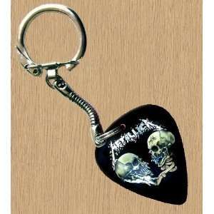    Metallica Skulls Premium Guitar Pick Keyring Musical Instruments