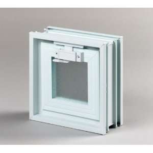  White Vinyl Vent for Glass Block