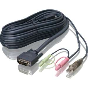 G2L7D03UDTAA 10 Dual Link DVI KVM Cable IOGear 881317509239  