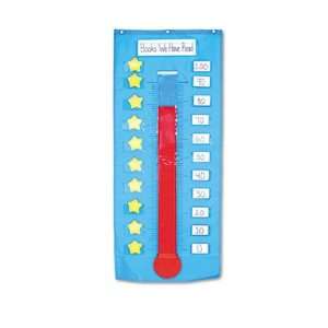 Thermometer/Goal Gauge Pocket Chart 21w x 48 1/2h