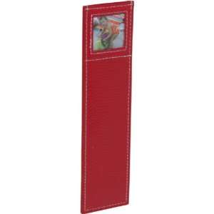  Budd Leather Lizard Printed Calf Bookmarks (Red 