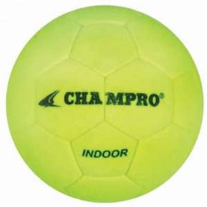  Champro Indoor Felt Soccer Balls OPTIC YELLOW 5 Sports 
