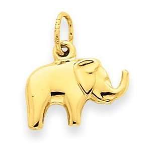  14k Elephant Charm Jewelry