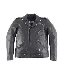 Mens Triumph Brando Leather Motorcycle Bike Jacket UK 36  