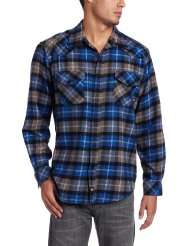  Blue   Flannel / Casual Button Down Shirts / Shirts 