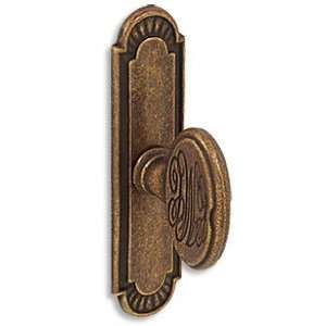   Key Pull + #BF 03 CKP Brand Backplate, Rustic Copper