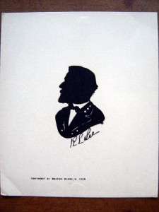 1926 ROBERT E LEE SILHOUETTE ~ BEATRIX SHERMAN  