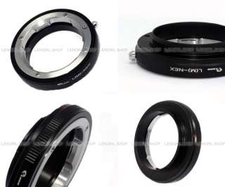 lens adapter Leica M Lens to SONY E Mount NEX3 NEX5  
