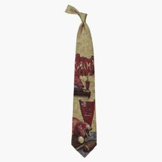 Eagles Wings Alabama Crimson Tide NCAA Nostalgia No.2 Mens Tie   100 