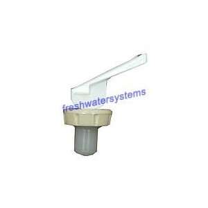 Upper Faucet Assembly   Beige Bonnet/WHITE lever 1401482 