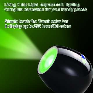 256 Colors Living Color Light LED Lamp Mood Light Touchscreen scroll 