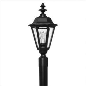    19 Manor House Post Lantern in Black (2 Pieces) Finish Forum Bronze