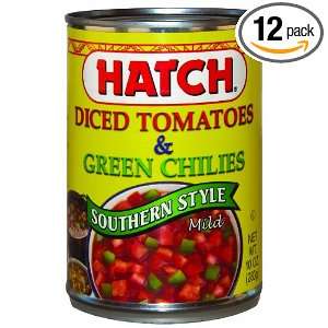 Hatch Chile Company Hatch Diced Tomatoes and Green Chilies, Southern 