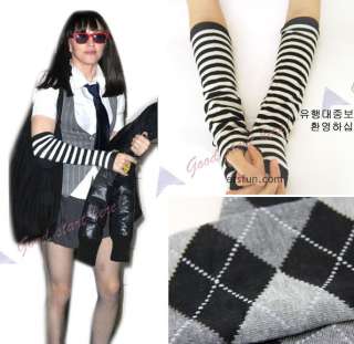 New Fashion Girls Knit Wool Long Arm Warmer Sleeves Winter Gloves 