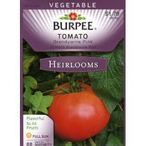 Burpee 63081 Heirloom Tomato Brandywine (Pink) Seed Packet 