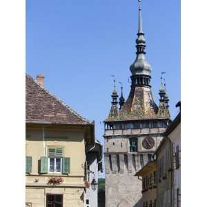  Clock Tower, Sighisoara, UNESCO World Heritage Site 