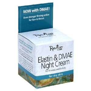  Reviva Labs Elastin & DMAE Night Cream, 1.5 Ounces (Pack 