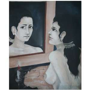  The Magic Mirror Paintings~Acrylic On Canvas~Bali Art 