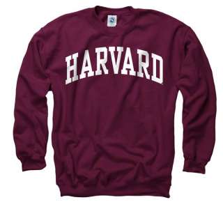 Harvard Crimson Maroon Arch Crewneck Sweatshirt  
