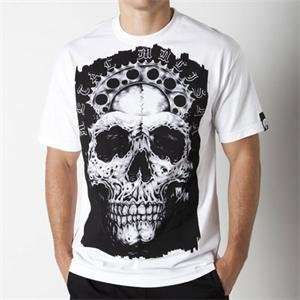 Metal Mulisha Gearhead T Shirt   X Large/White