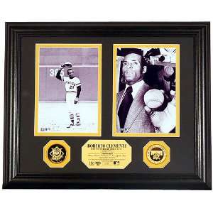 Pittsburgh Pirates Roberto Clemente 3000th Hit Gold Coin 