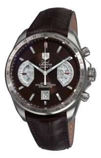 TAG Heuer Mens CAV511E.FC6231 Grand Carrera Chronograph Calibre 17 RS 