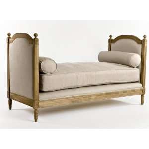 Antoinette French Country Limed Oak Day Bed 