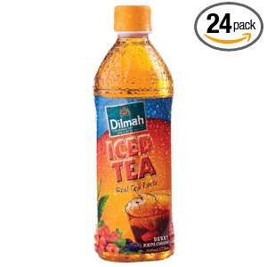 Dilmah Fresh Leaf Iced Tea, Berry Explosion, 17.6 Ounce Bottles (Pack 