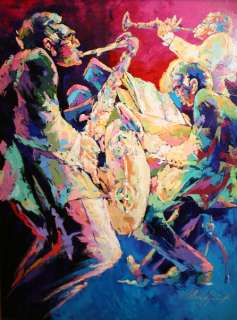   ORIGINAL NEW ORLEANS JAZZ ACRYLIC * MUSIC SEE IT LIVE ONLINE  