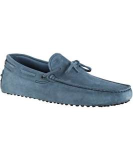 Tods abyss suede New Gommini driving loafers