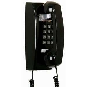  Premier ITT 2554 Basic Single Line Wall Telephone Black 