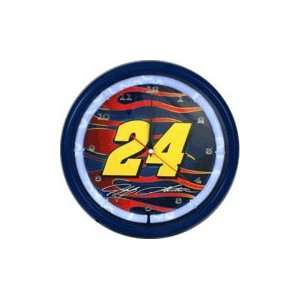  NASCAR Jeff Gordon #24 Plasma Wall Clock