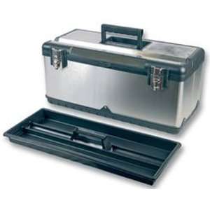   BOX 22 INCH STAINLESS STEEL WITH REMOVABLE TOTE TRAY 