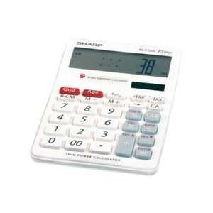  Sharp Electronics  12 Digit Calculator,3 Key Memory,3 2/3 
