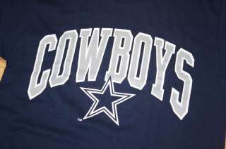 Vintage Dallas Cowboys New Orleans Saints T Shirt NFL Romo Brees Logo 