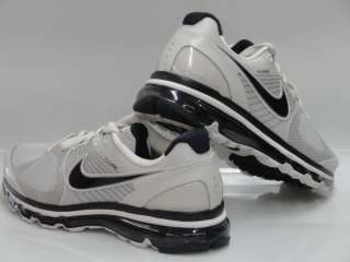 Nike Air Max + 2010 Bone Grey Black Sneakers Mens Size 8.5  