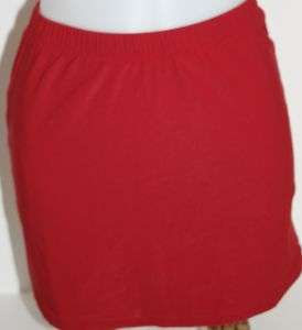 New Nike Dry Fit Tennis Power Skirt /Skort Red  
