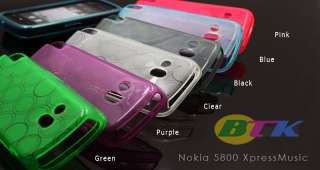 1x Soft TPU Silicone Gel Hard Case Cover Nokia 5800  