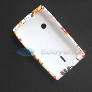 Sun Flower Soft Case Cover For Sony Ericsson Xperia X8  