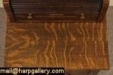 Rolltop Antique Oak McCaskey File Cabinet  