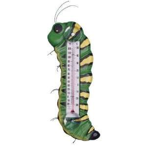   Green/Yellow Thermometer Large BOBBO3171155 Patio, Lawn & Garden